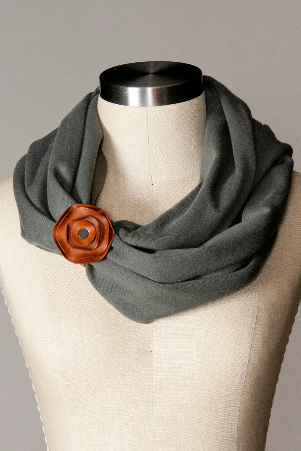 Scarf Cuff - Saddle