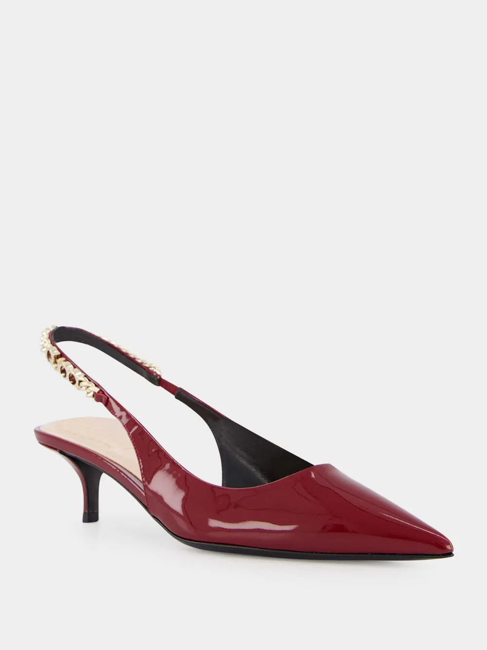 Signoria Slingback Rosso Ancora 105mm Pump