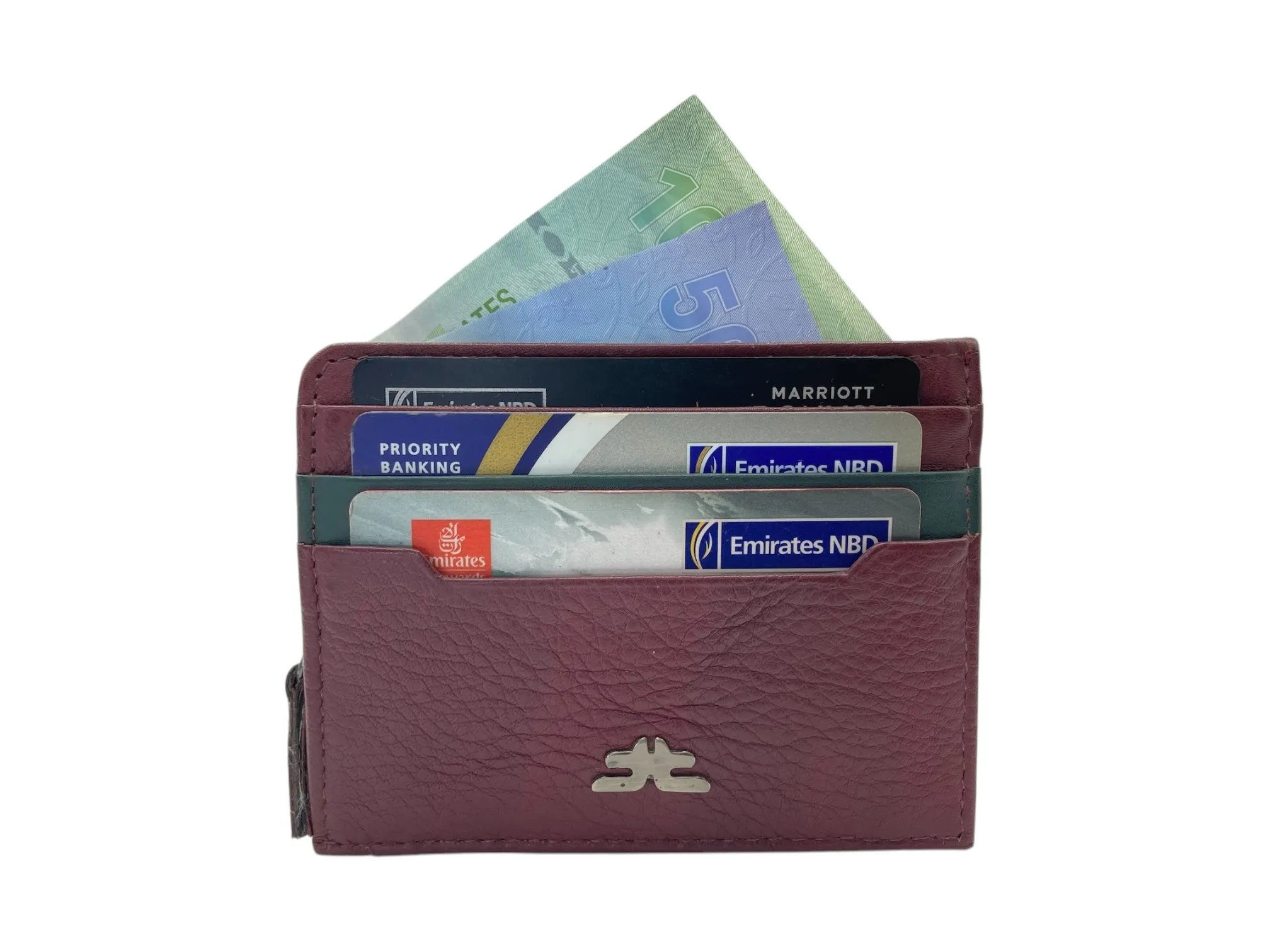 Slim Card Case & Cash Wallet Compact Size # 4502