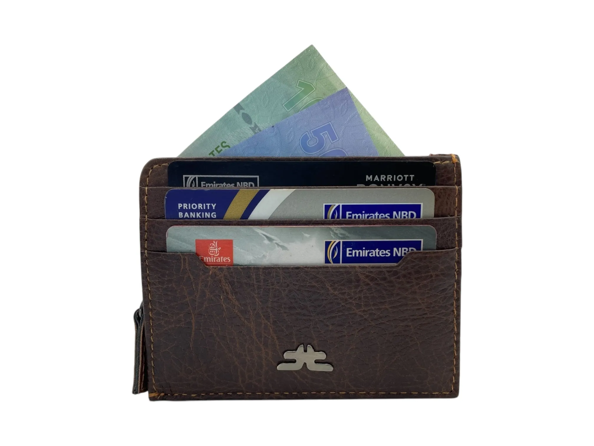 Slim Card Case & Cash Wallet Compact Size # 4502