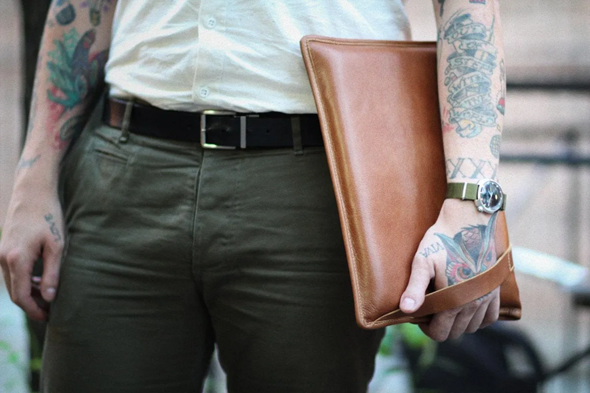 SLIM Leather sleeve 11" | 13" MacBook