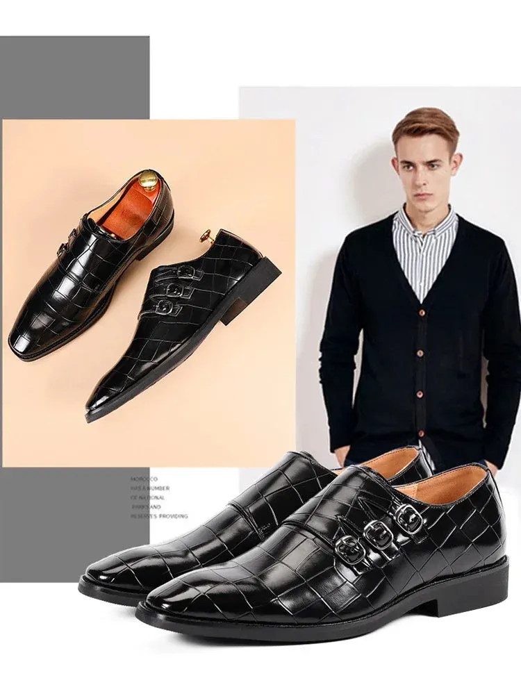 Slip-On Shoes for Men – Luxury Leather Business & Wedding Formal Shoes