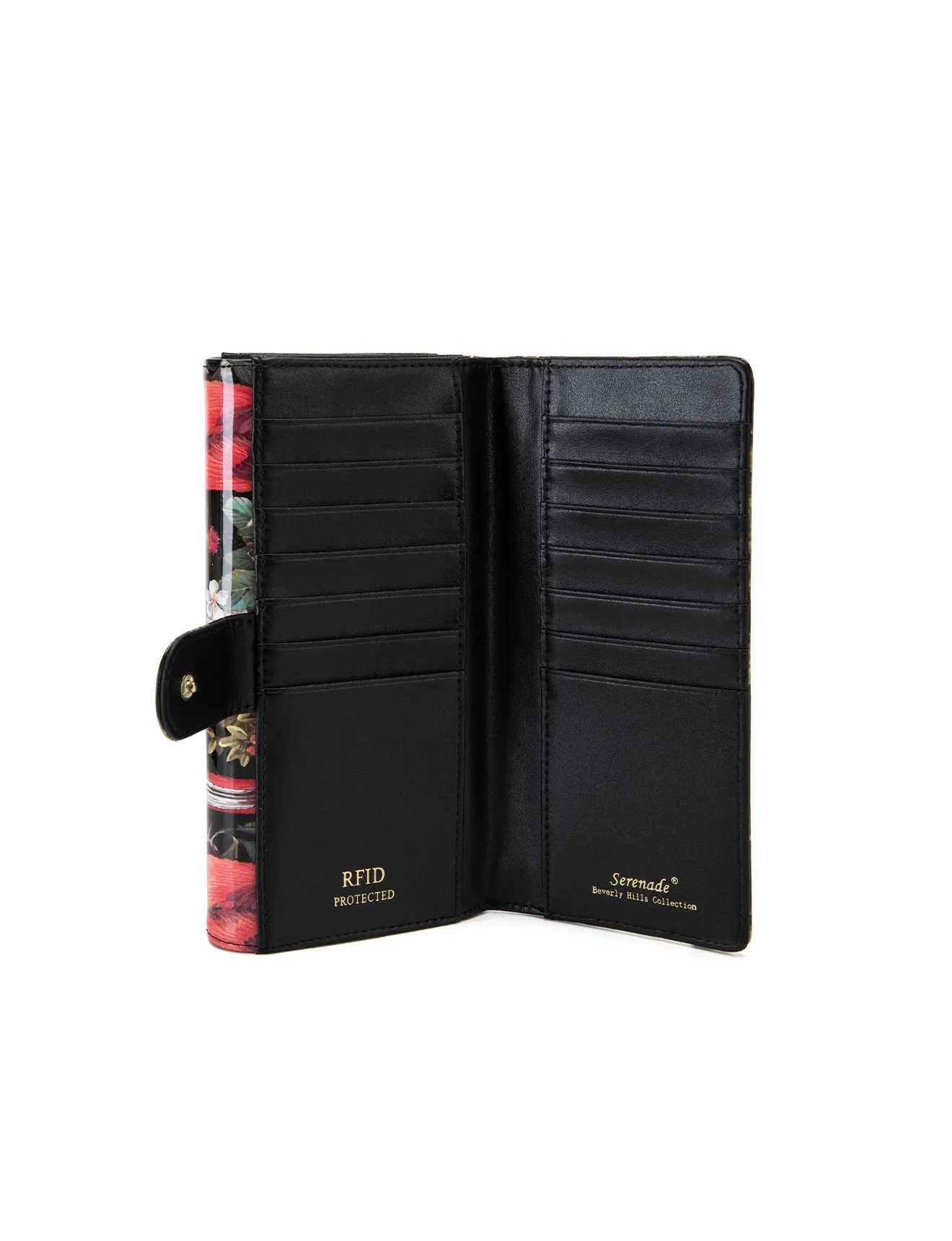 SONGBIRD LARGE  PATENT LEATHER WALLET WITH RFID- WSF2601- NEW IN