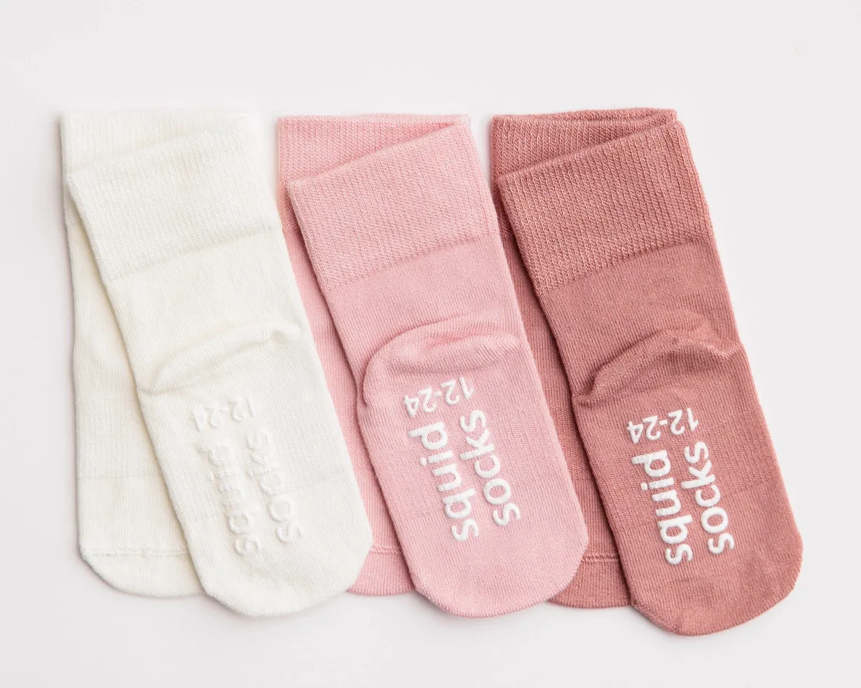 Squid Socks - Bamboo - Claire Collection (3 pack)