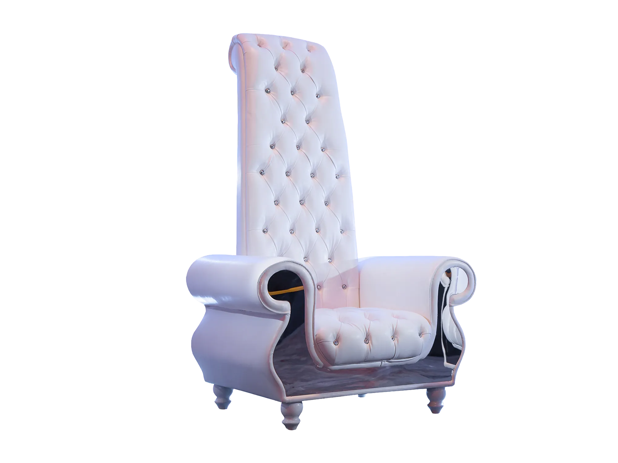 STUDIO 93 THRONE CHAIR - WHITE