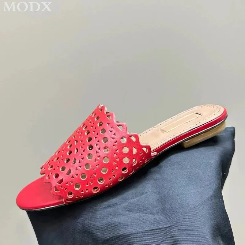 Summer Leather Sandals