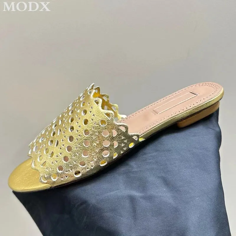 Summer Leather Sandals