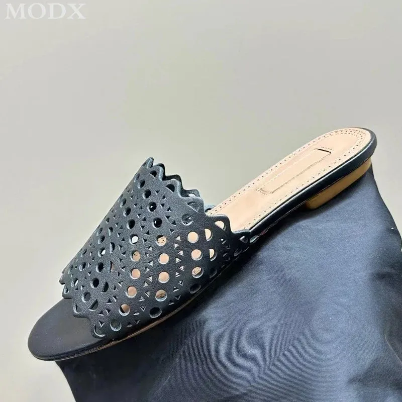 Summer Leather Sandals