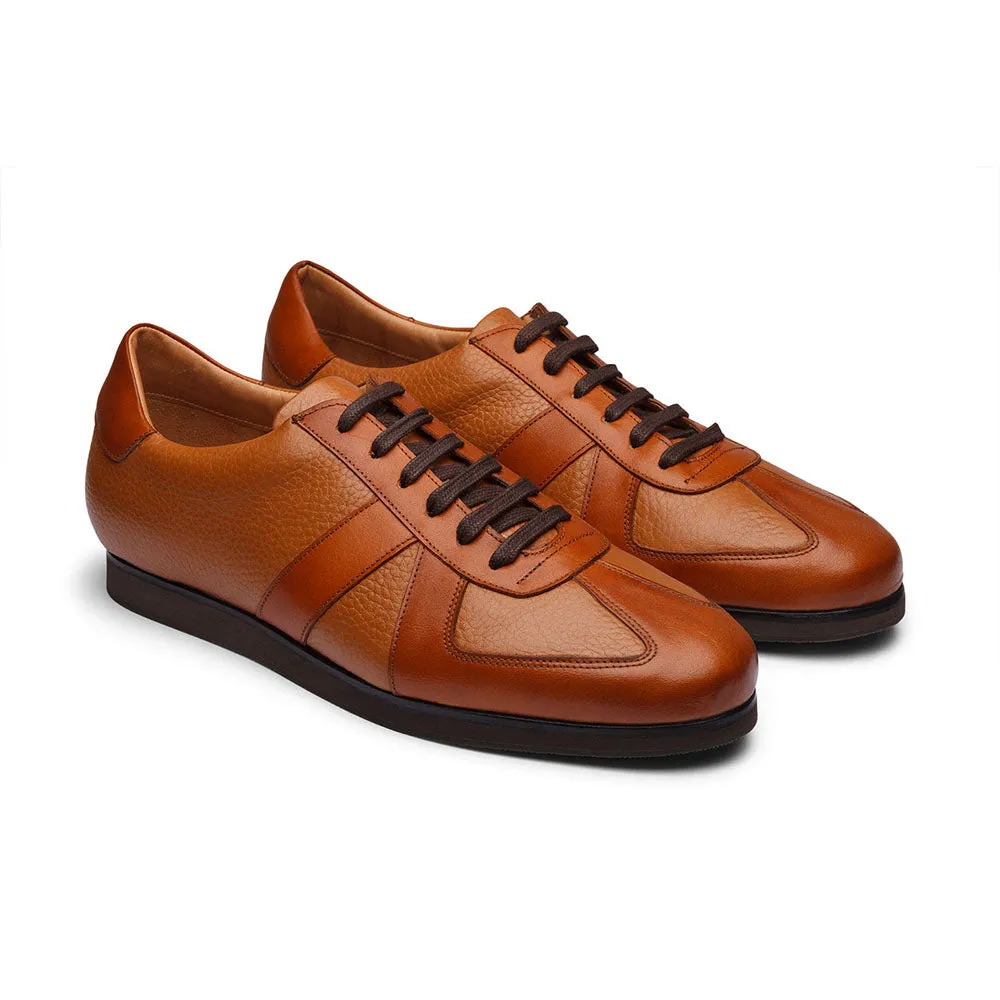 Tan Italian Classic Minimal Sneaker