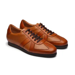 Tan Italian Classic Minimal Sneaker