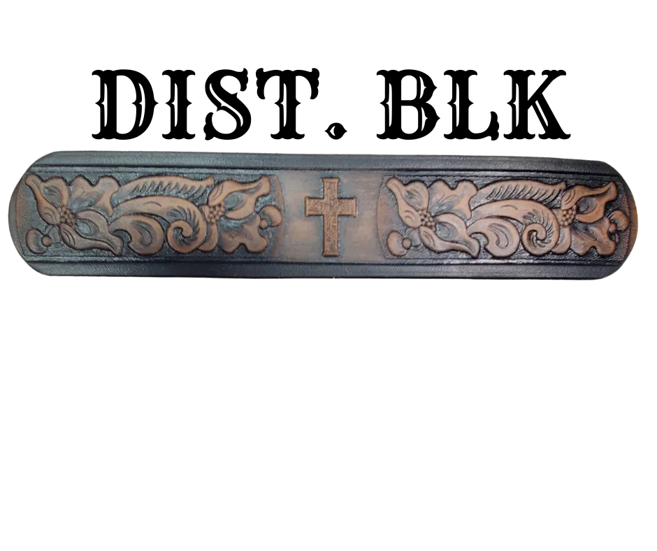 The "Joshua 24:15" Name Leather Belt