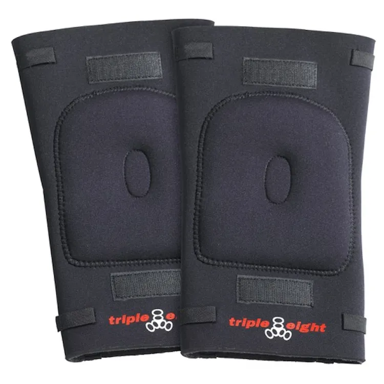 Triple 8 Adult SP Knee Gasket Pads Black