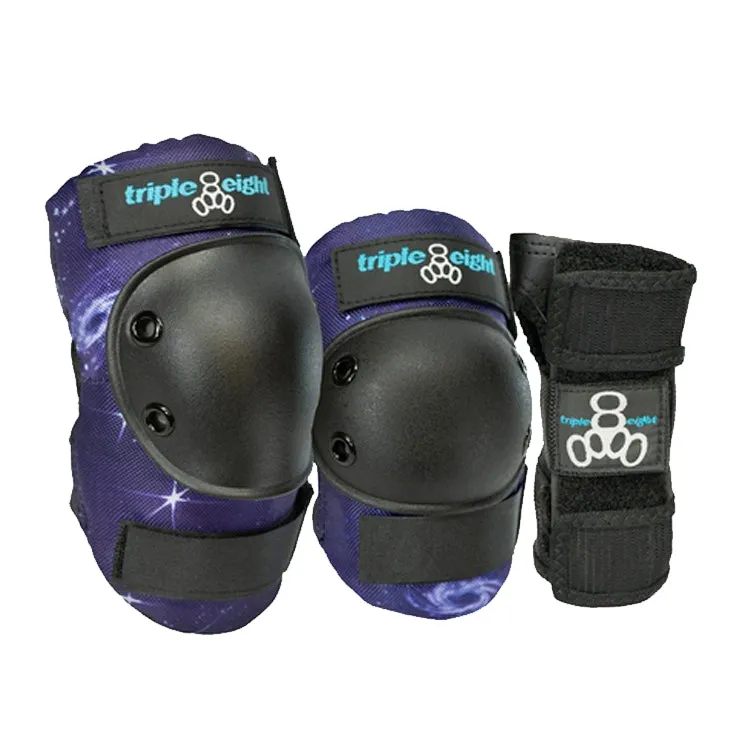 Triple 8 Galaxy 3 Pack Junior Pad Set