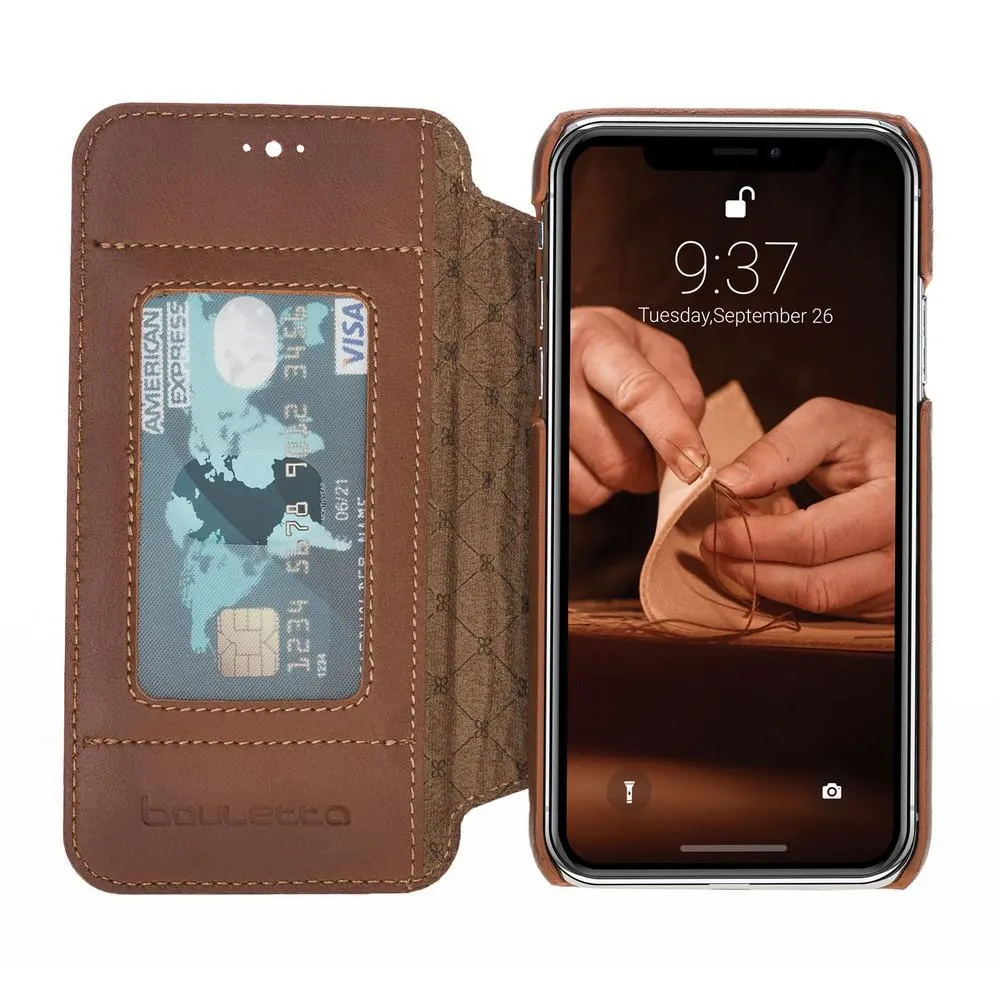 Ultimate Book Leather Phone Cases for Apple iPhone X Series