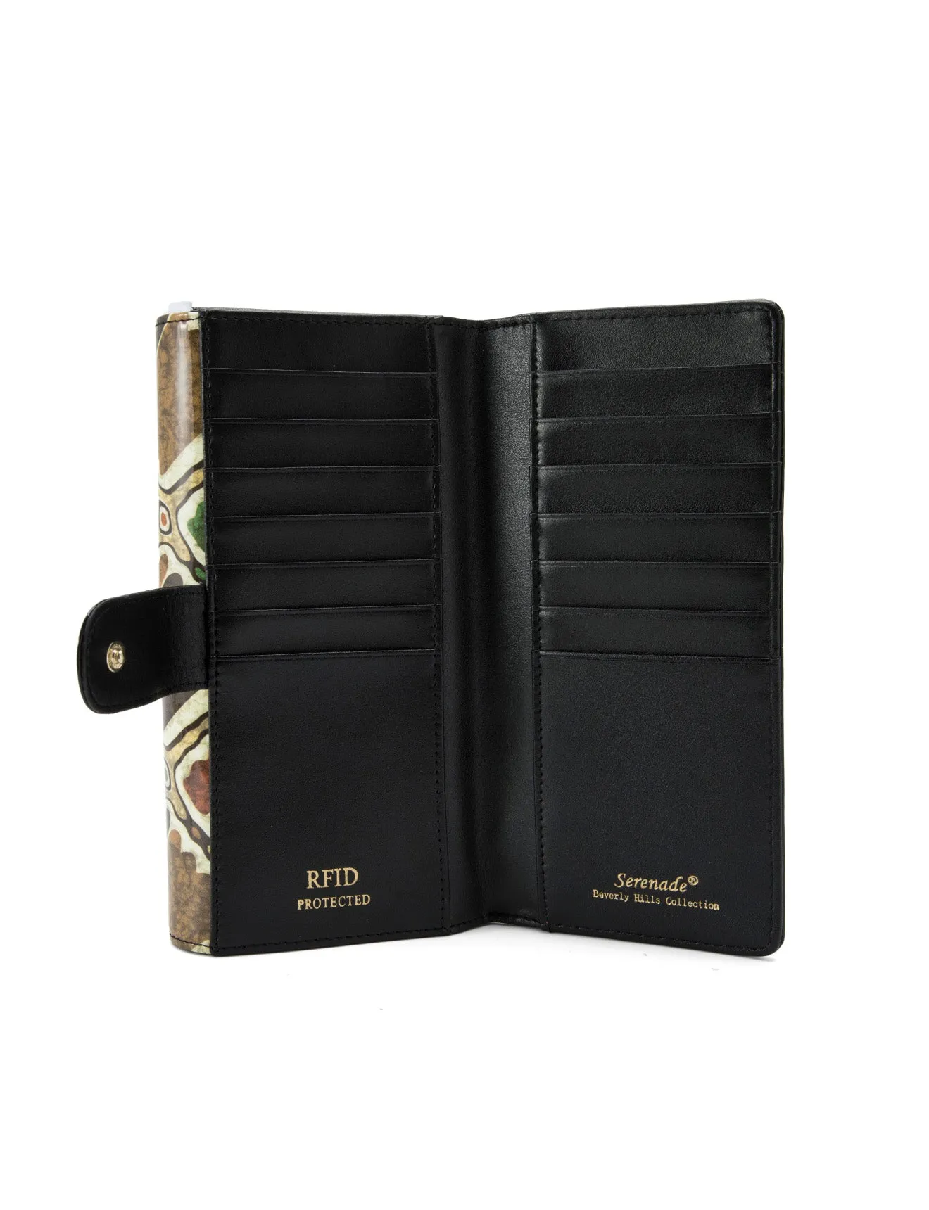 VERONA LARGE LEATHER RFID WALLET-WSN9001-SALE