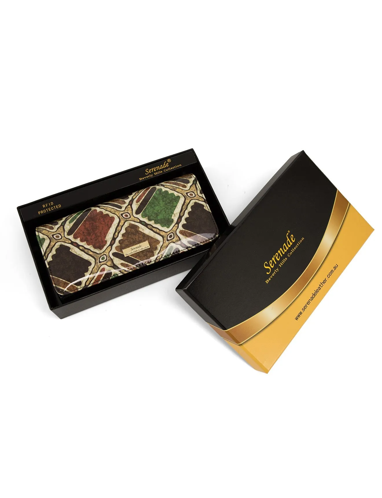 VERONA LARGE LEATHER RFID WALLET-WSN9001-SALE