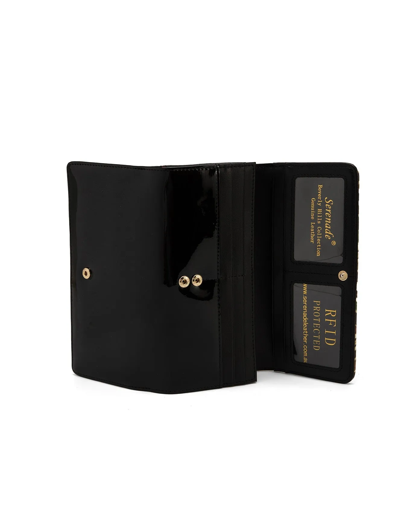 VERONA LARGE LEATHER RFID WALLET-WSN9001-SALE