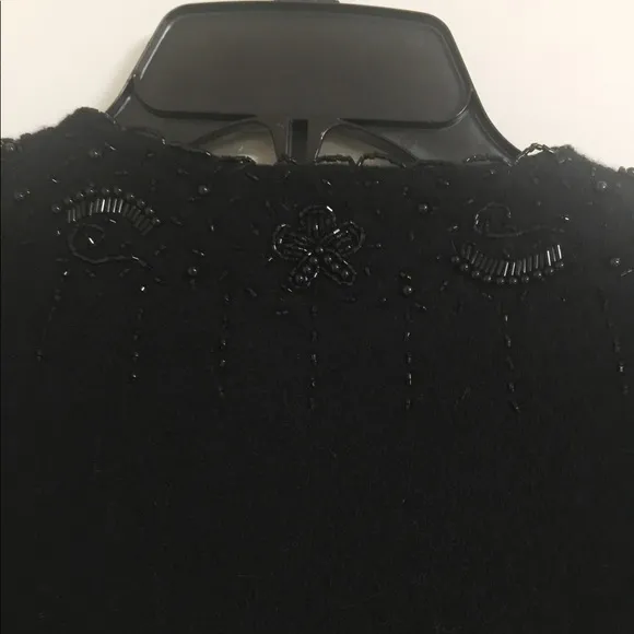 VTG Super Soft Hand-Placed/Sewn Beaded Sweater
