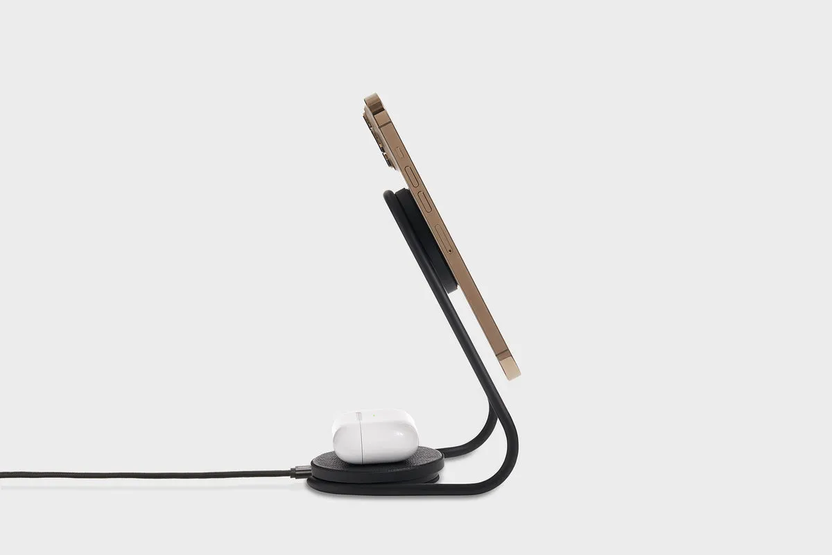 Wireless Charging Stand in Black
