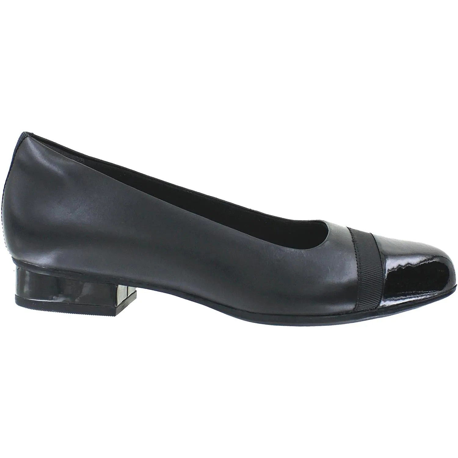 Women's Clarks Keesha Rosa Black Leather