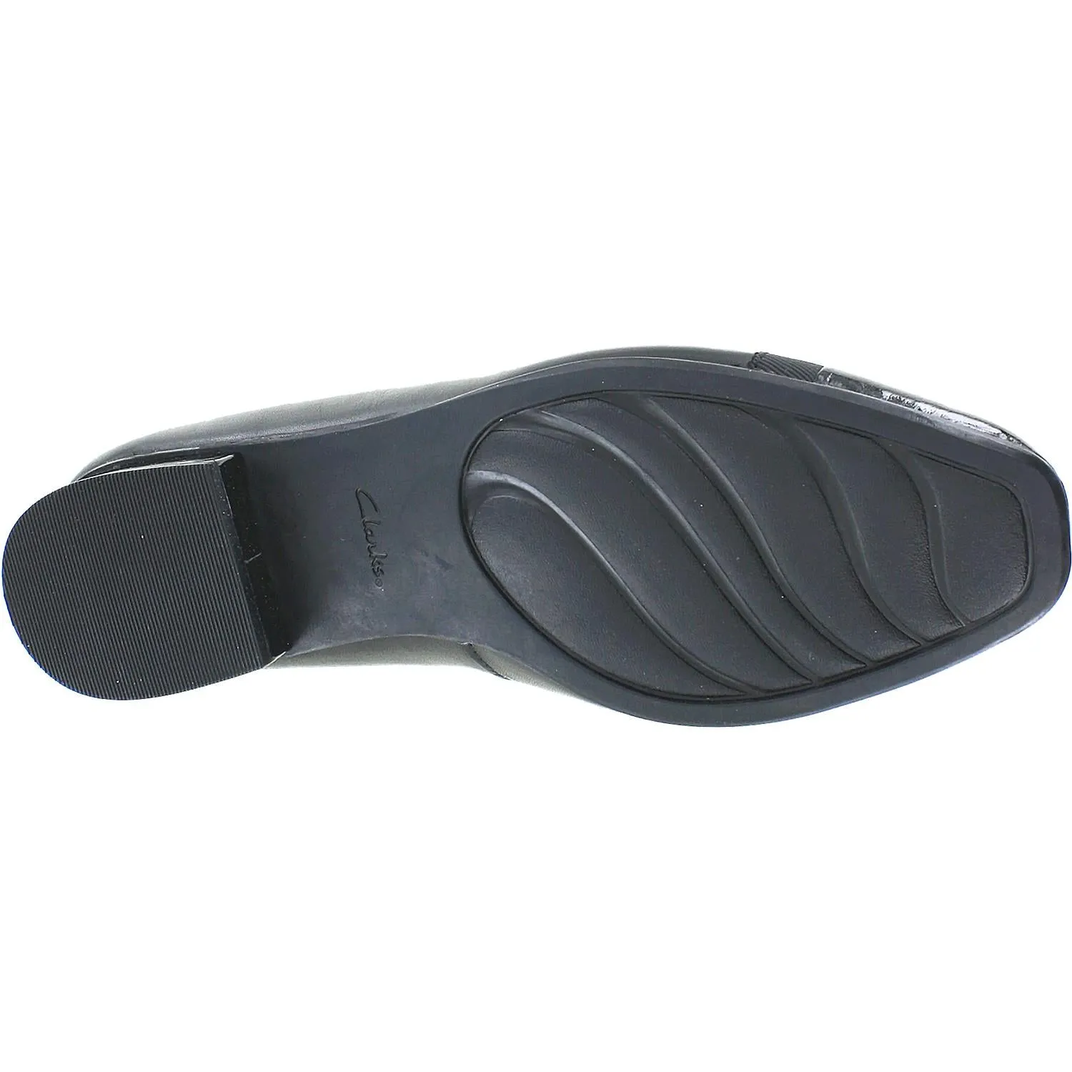 Women's Clarks Keesha Rosa Black Leather