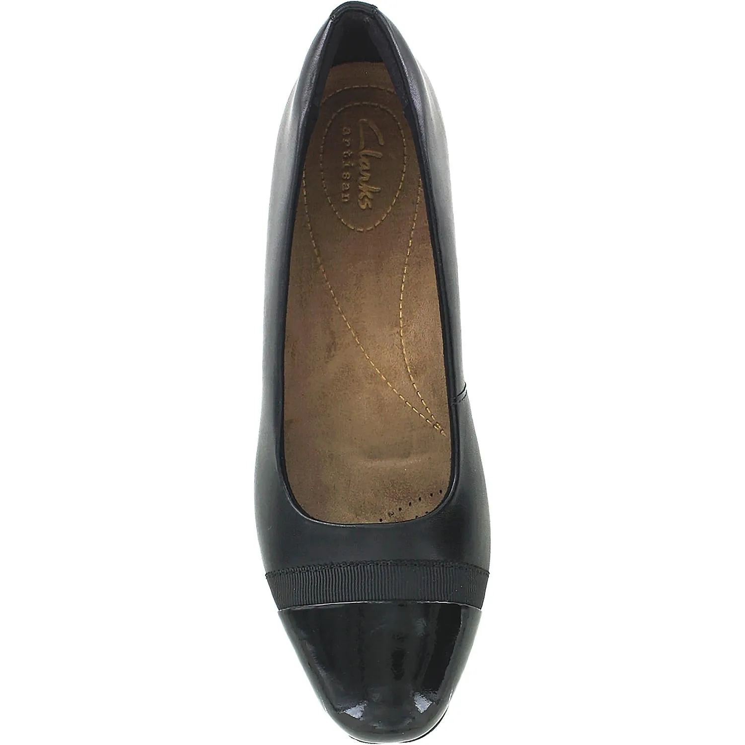 Women's Clarks Keesha Rosa Black Leather