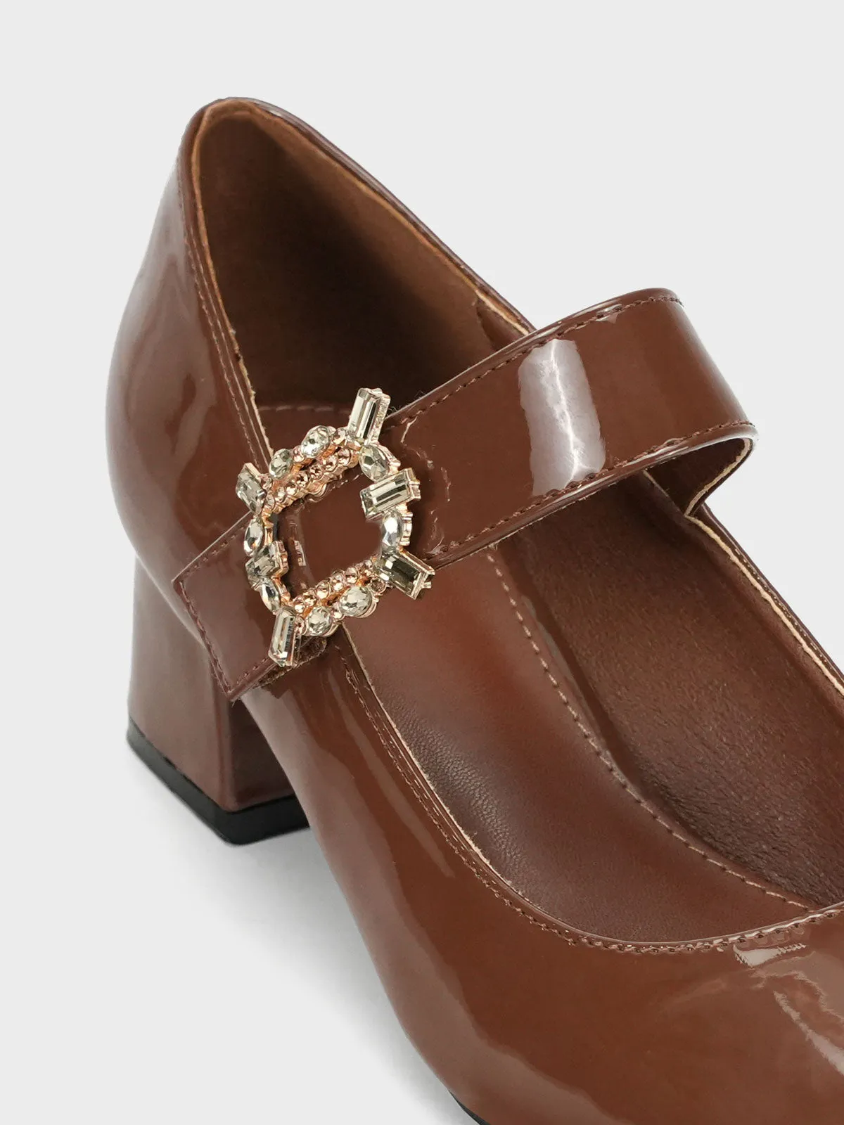 Women's "SOLVEIG" Buckle Detailing Courts