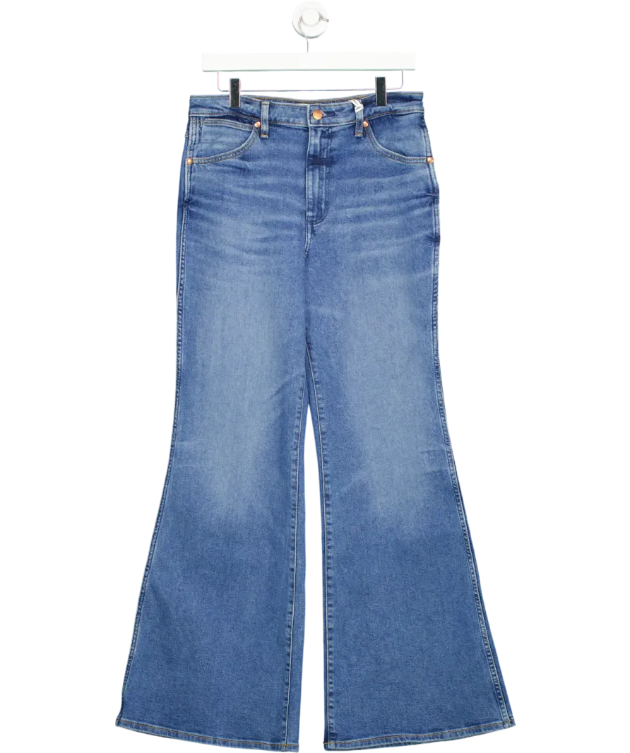 Wrangler Blue Wanderer 622 High Rise Flare Jeans W29