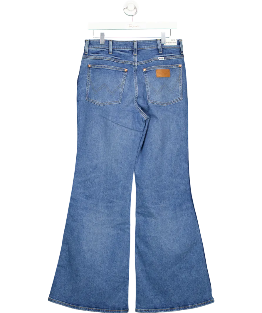 Wrangler Blue Wanderer 622 High Rise Flare Jeans W29