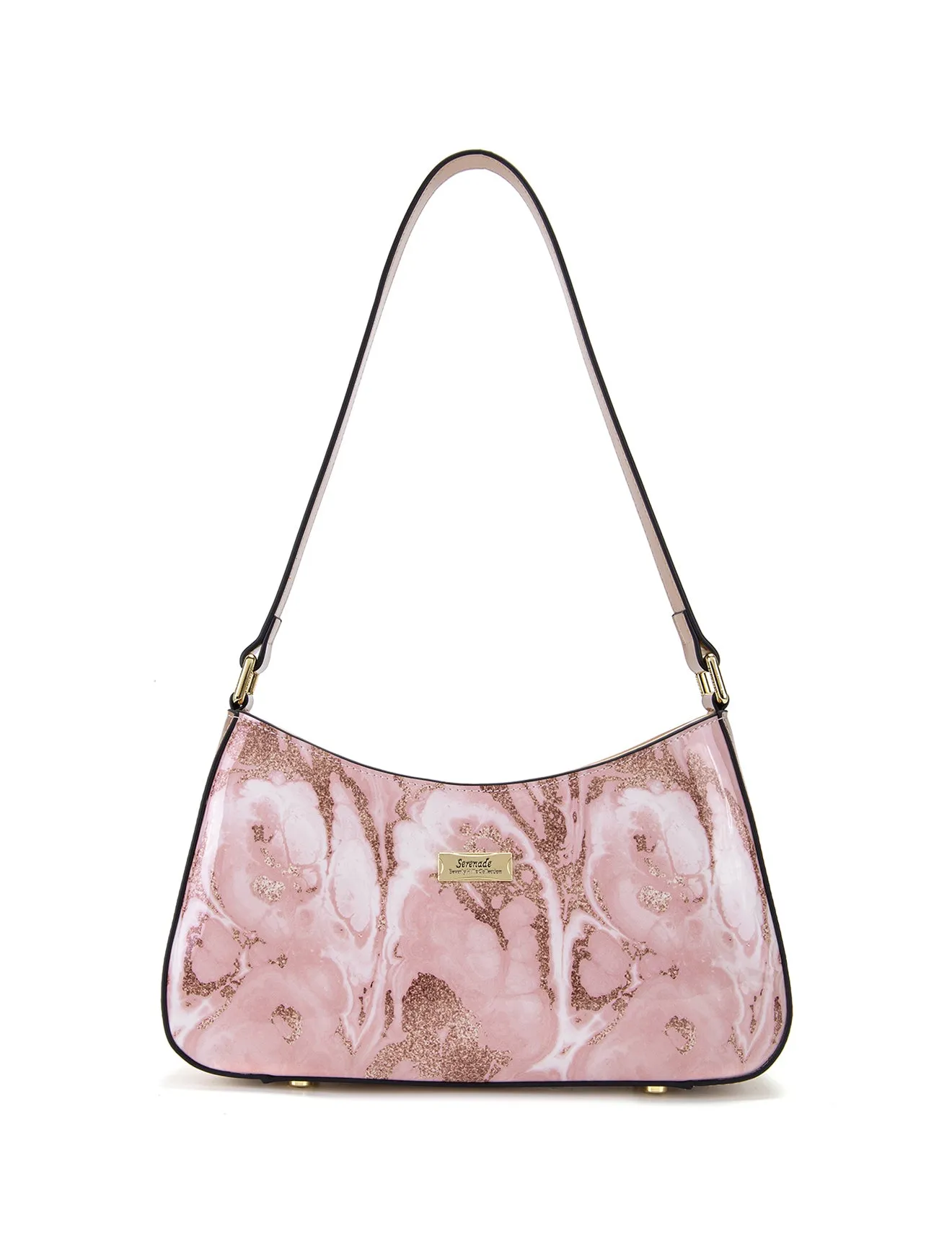 ZAHIRA PATENT LEATHER BAG WITH RFID- SF17-0822