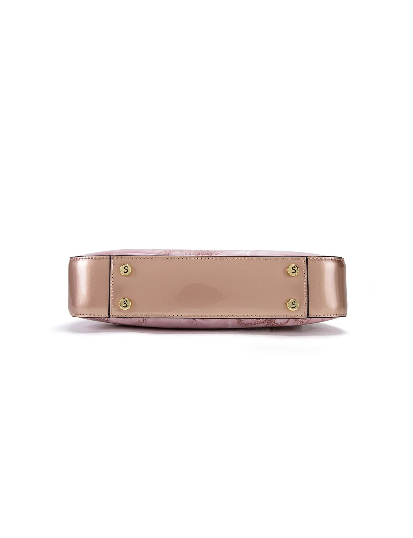 ZAHIRA PATENT LEATHER BAG WITH RFID- SF17-0822